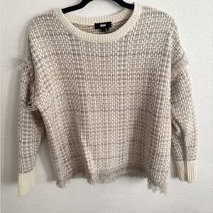 DKNY Beige Textured Women's Sweater